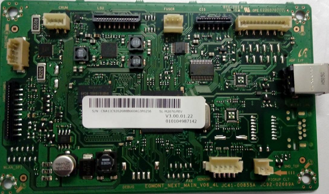 Плата форматера Samsung SL-M2070 (JC92-02688B)
